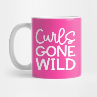 Curls Gone Wild Hairstylist Curly Hair Cute Mug